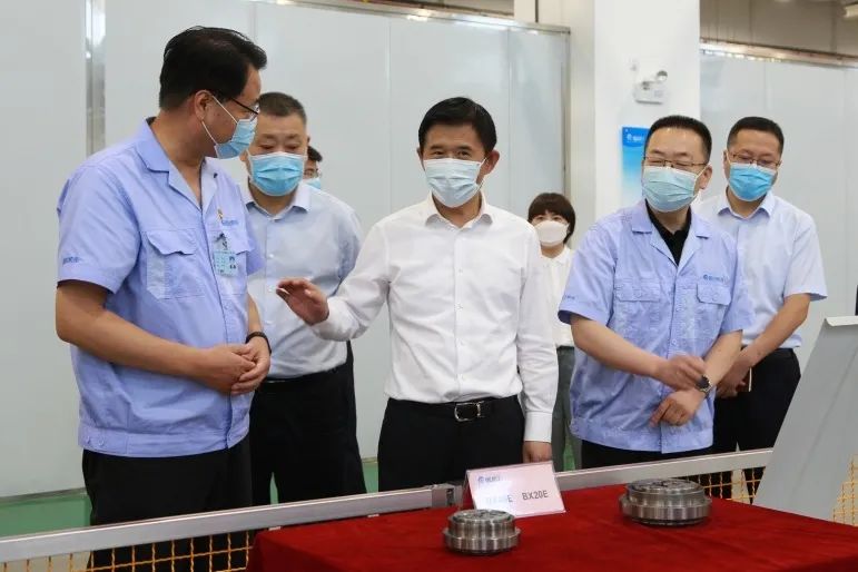 宝鸡市市长王勇调研秦川集团