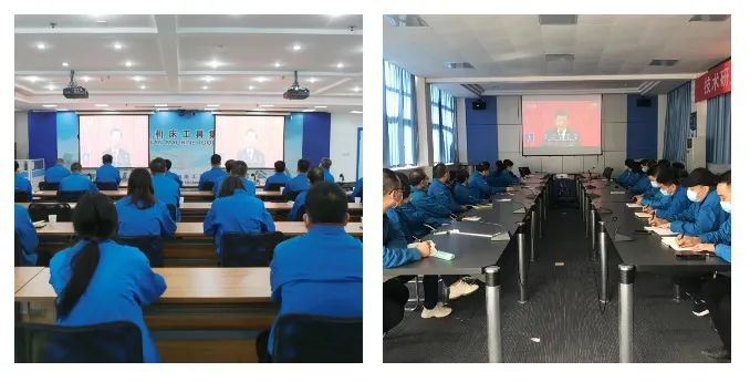 秦川集团党员干部职工持续热议二十大汇报心灵