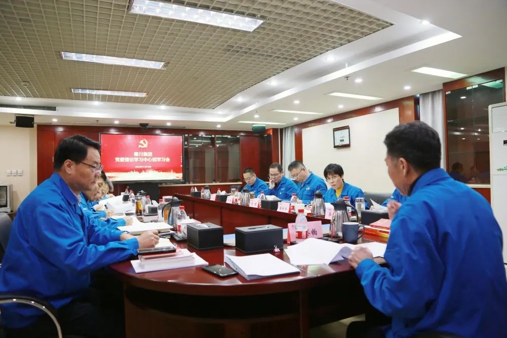 秦川集团党委理论进建中心组专题进建党的二十大深入全面从严治党新的战术部署